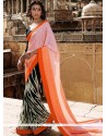 Urbane Print Work Multi Colour Casual Saree