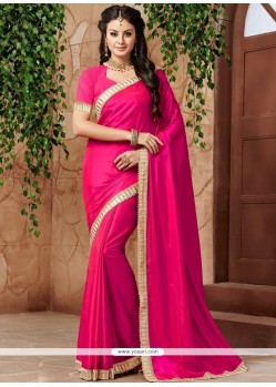 Surpassing Lace Work Traditional Saree