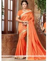 Staggering Art Silk Stone Work Designer Traditional Saree