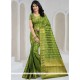 Sonorous Art Silk Green Traditional Saree