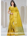 Dignified Weaving Work Traditional Designer Saree