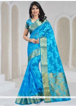 Impeccable Art Silk Weaving Work Designer Traditional Saree