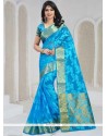 Impeccable Art Silk Weaving Work Designer Traditional Saree