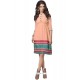 Exceptional Faux Georgette Embroidered Work Casual Kurti