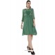 Marvelous Green Faux Georgette Casual Kurti