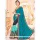 Regal Patch Border Work Half N Half Trendy Saree