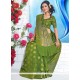 Princely Art Silk Green Traditional Saree