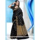 Phenomenal Art Silk Black Weaving Work Designer Traditional Saree