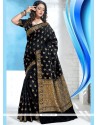 Phenomenal Art Silk Black Weaving Work Designer Traditional Saree