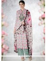 Lavish Cotton Multi Colour Palazzo Designer Salwar Kameez