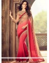 Sightly Faux Georgette Shaded Saree