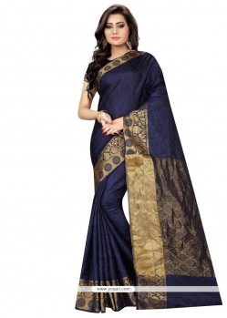 Attractive Jacquard Silk Designer Traditional Saree