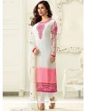 Piquant Faux Georgette Churidar Designer Suit