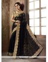 Remarkable Net Embroidered Work Classic Designer Saree