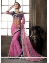 Dilettante Pink Classic Designer Saree