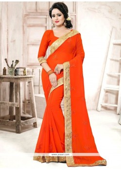 Subtle Faux Georgette Classic Designer Saree