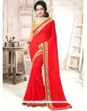 Graceful Faux Chiffon Classic Designer Saree