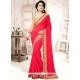 Tempting Faux Chiffon Classic Saree