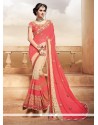 Noble Embroidered Work Classic Designer Saree