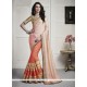 Brilliant Faux Chiffon Half N Half Saree