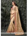 Gorgonize Lace Work Net Classic Designer Saree