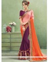 Fab Designer Half N Half Saree For Festival