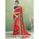 Peppy Embroidered Work Classic Designer Saree