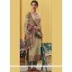 Lavish Print Work Cotton Multi Colour Designer Straight Suit