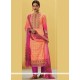 Magnificent Multi Colour Cotton Designer Straight Suit