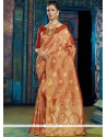 Snazzy Art Silk Weaving Work Traditional Designer Saree