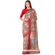 Baronial Polly Cotton Print Work Casual Saree