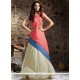 Tiptop Pink Long Choli Lehenga