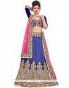 Pleasance Navy Blue A Line Lehenga Choli