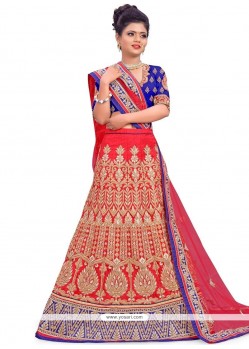 Prime Zari Work A Line Lehenga Choli