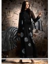 Trendy Faux Georgette Black Anarkali Suit