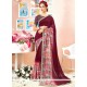 Beauteous Print Work Casual Saree