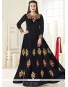 Diya Mirza Embroidered Work Floor Length Anarkali Suit