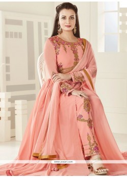 Diya Mirza Embroidered Work Designer Suit