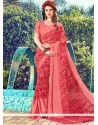 Paramount Art Silk Print Work Printed Saree