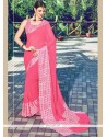 Resplendent Printed Saree For Party