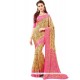 Prodigious Faux Crepe Multi Colour Printed Saree