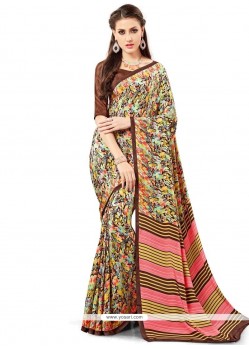 Imperial Print Work Printed Saree