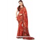 Angelic Faux Crepe Print Work Printed Saree