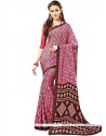 Prepossessing Multi Colour Printed Saree