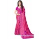 Absorbing Faux Crepe Printed Saree