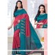 Auspicious Art Silk Hot Pink Traditional Saree