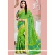 Prodigious Green Weaving Work Art Silk Designer Traditional Saree