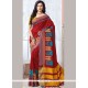 Competent Weaving Work Art Silk Designer Traditional Saree