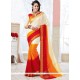 Titillating Woven Work Traditional Designer Saree