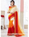 Titillating Woven Work Traditional Designer Saree